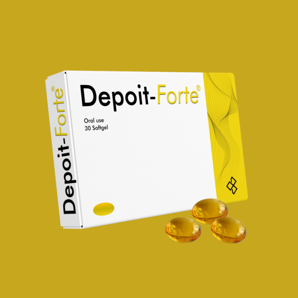 Depoit-Forte Vitamin D3 50,000 IU as fast dissolve softgel